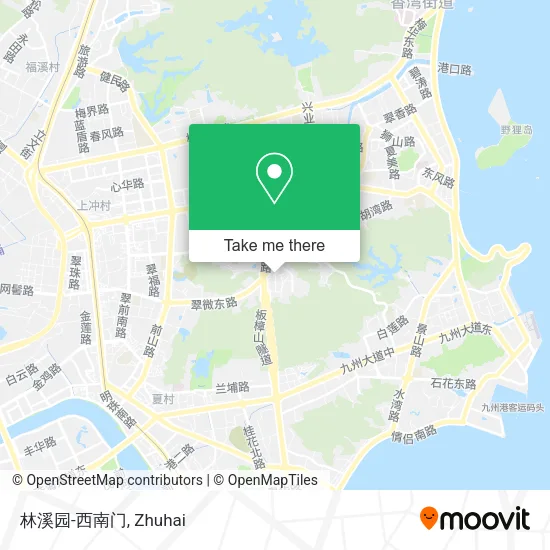 林溪园-西南门 map