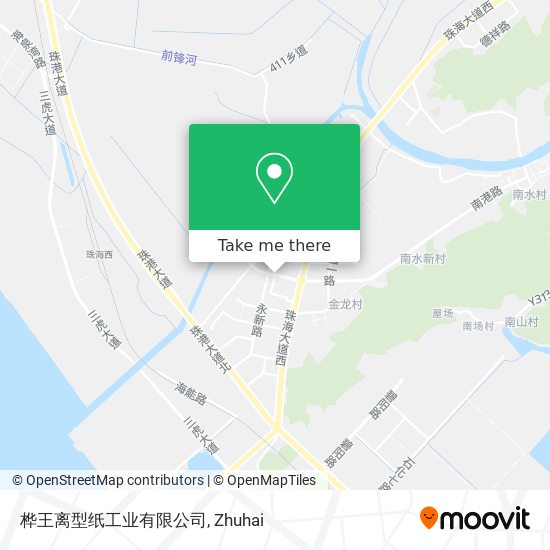 桦王离型纸工业有限公司 map