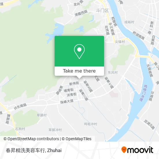 春昇精洗美容车行 map