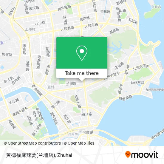 黄德福麻辣烫(兰埔店) map