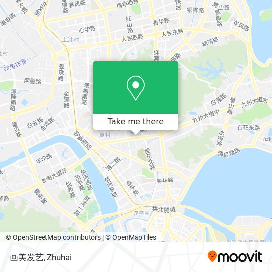 画美发艺 map