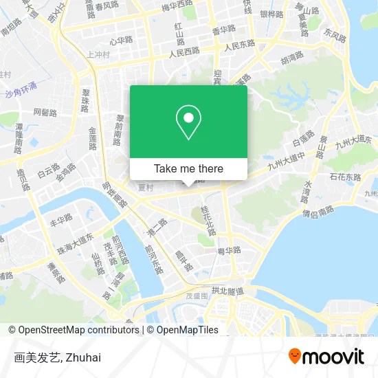 画美发艺 map