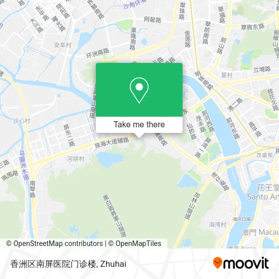 香洲区南屏医院门诊楼 map