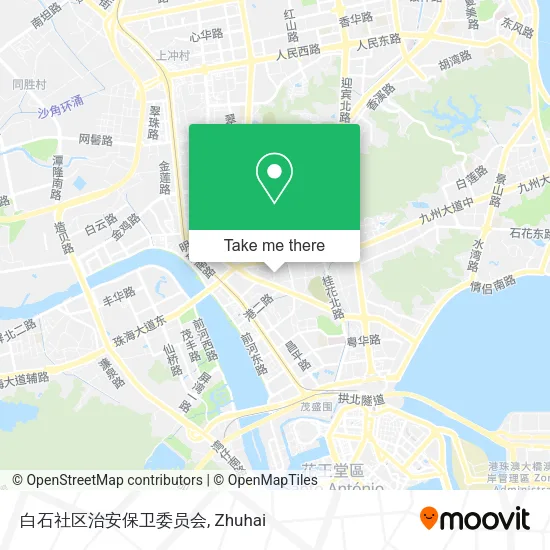 白石社区治安保卫委员会 map