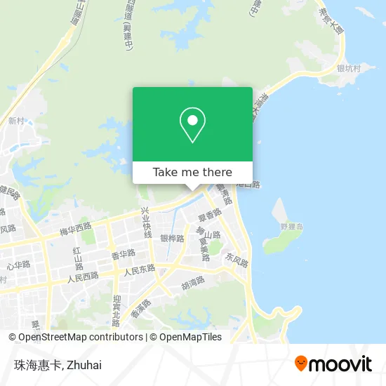 珠海惠卡 map