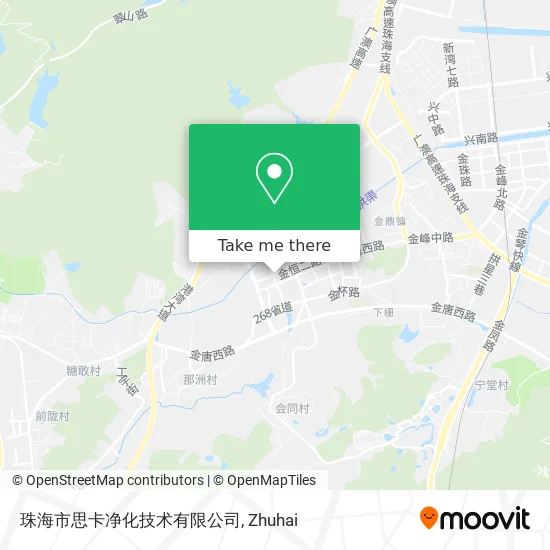 珠海市思卡净化技术有限公司 map