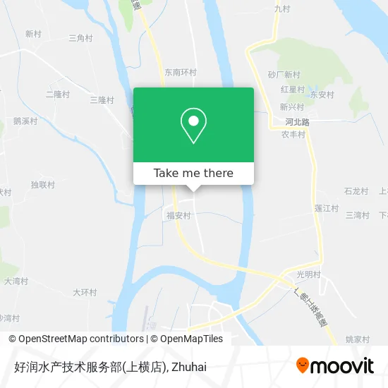 好润水产技术服务部(上横店) map