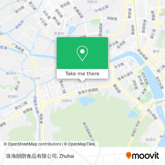 珠海朗朗食品有限公司 map