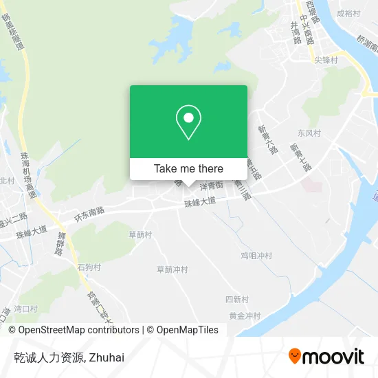 乾诚人力资源 map