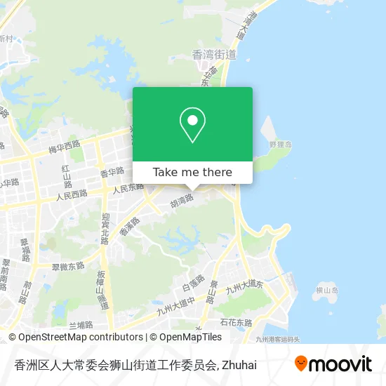 香洲区人大常委会狮山街道工作委员会 map