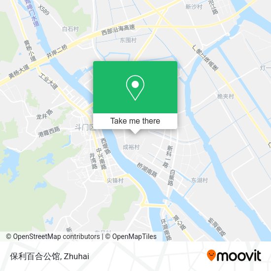 保利百合公馆 map