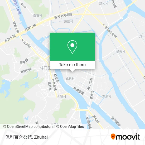 保利百合公馆 map