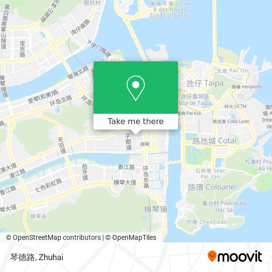 琴德路 map