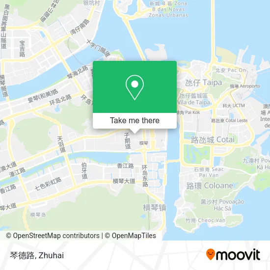 琴德路 map