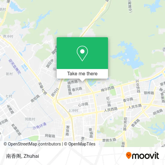 南香阁 map