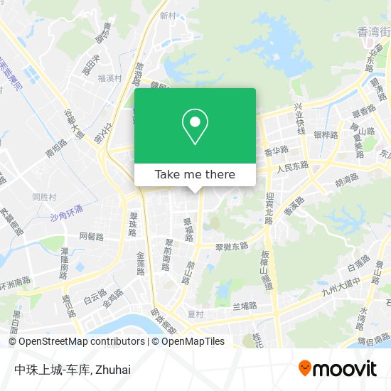 中珠上城-车库 map