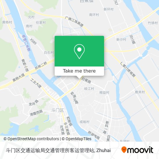 斗门区交通运输局交通管理所客运管理站 map