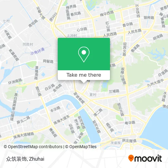 众筑装饰 map