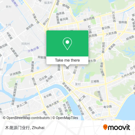 木晟源门业行 map