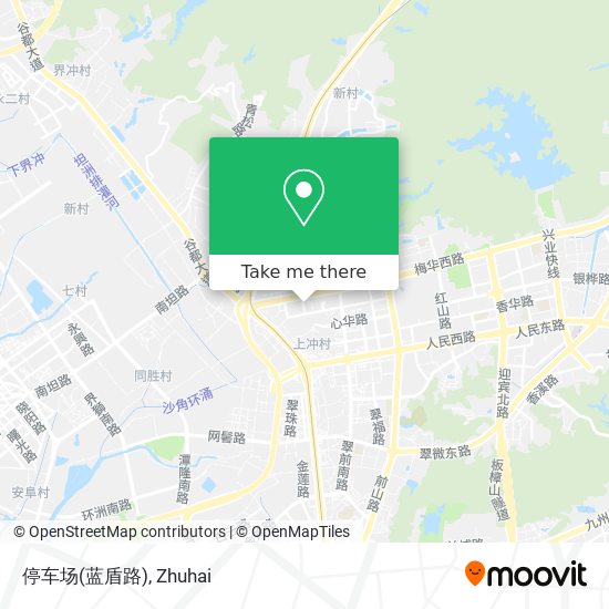 停车场(蓝盾路) map
