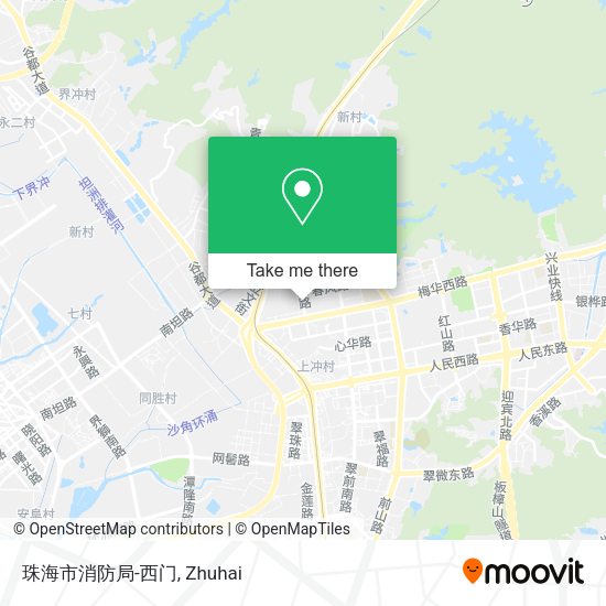 珠海市消防局-西门 map