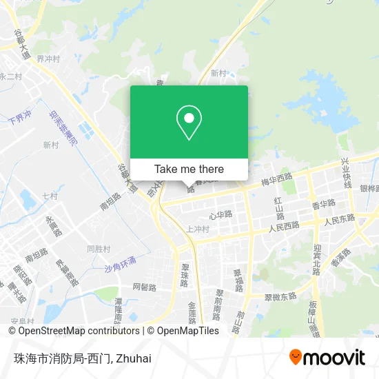 珠海市消防局-西门 map