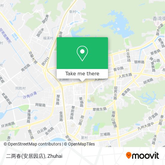 二两春(安居园店) map
