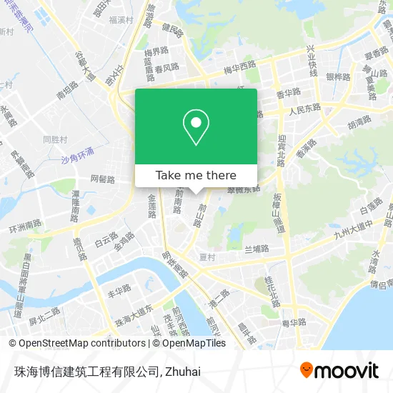 珠海博信建筑工程有限公司 map