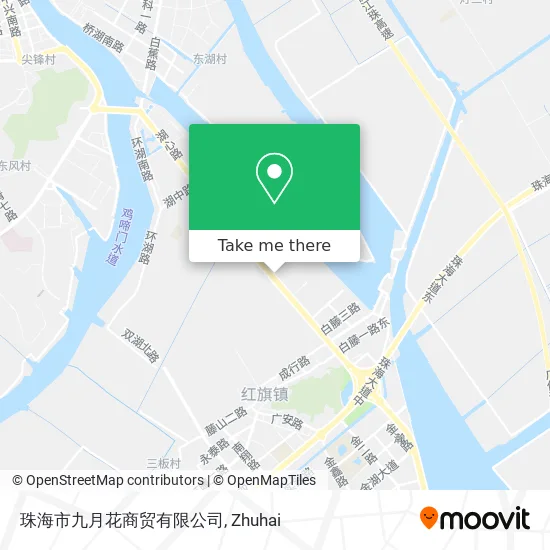 珠海市九月花商贸有限公司 map