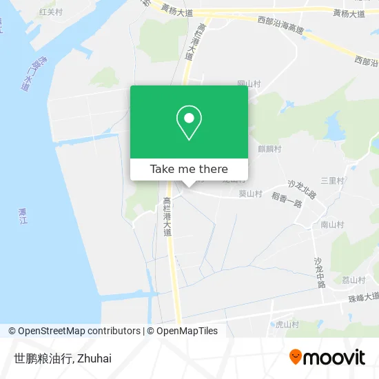 世鹏粮油行 map