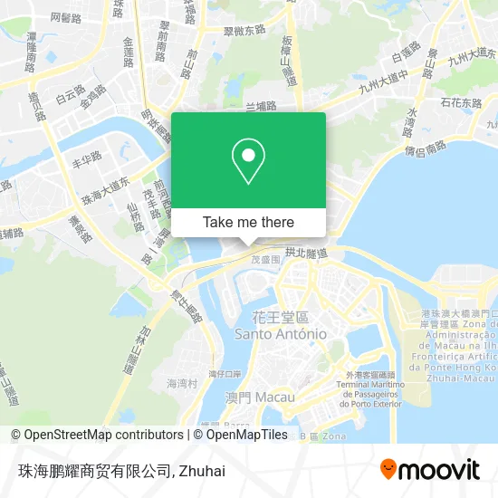 珠海鹏耀商贸有限公司 map