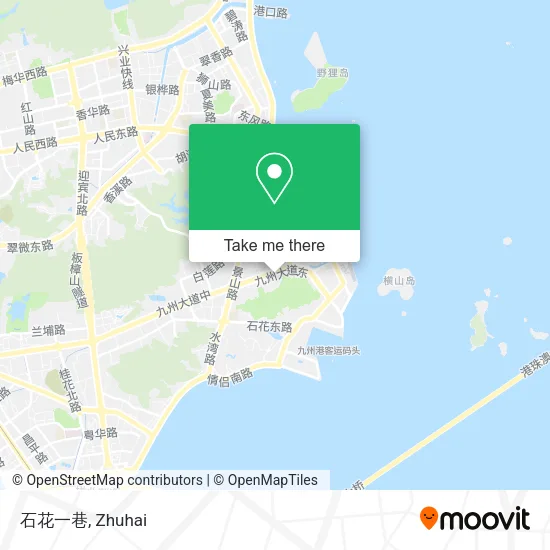 石花一巷 map