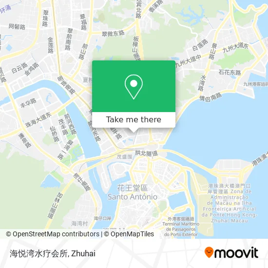 海悦湾水疗会所 map