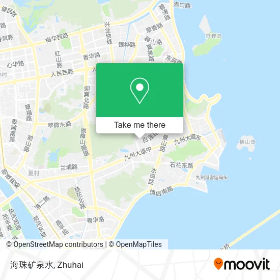 海珠矿泉水 map