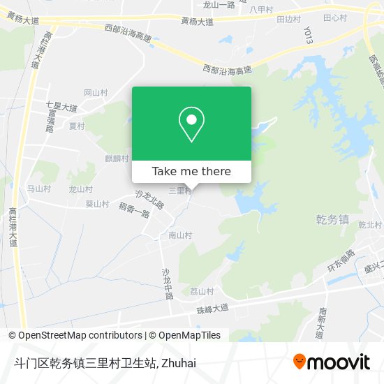 斗门区乾务镇三里村卫生站 map