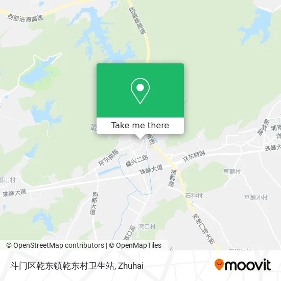 斗门区乾东镇乾东村卫生站 map