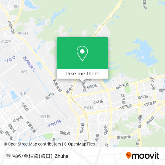 蓝盾路/金桔路(路口) map