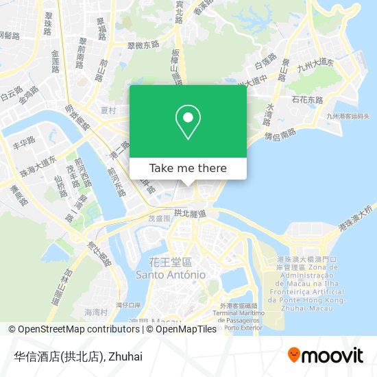 华信酒店(拱北店) map