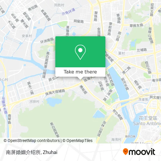南屏婚姻介绍所 map