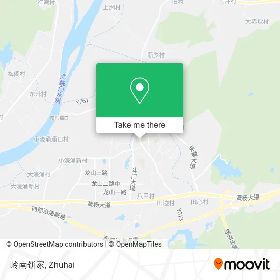岭南饼家 map