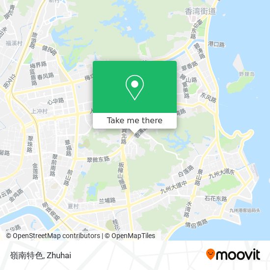 嶺南特色 map
