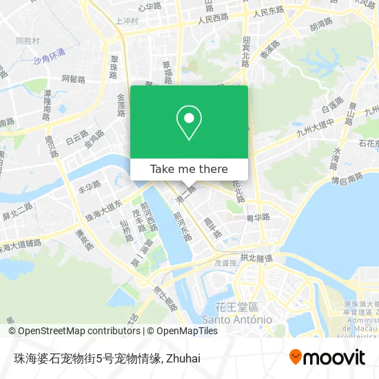 珠海婆石宠物街5号宠物情缘 map