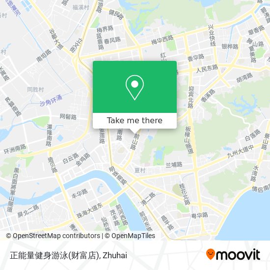 正能量健身游泳(财富店) map