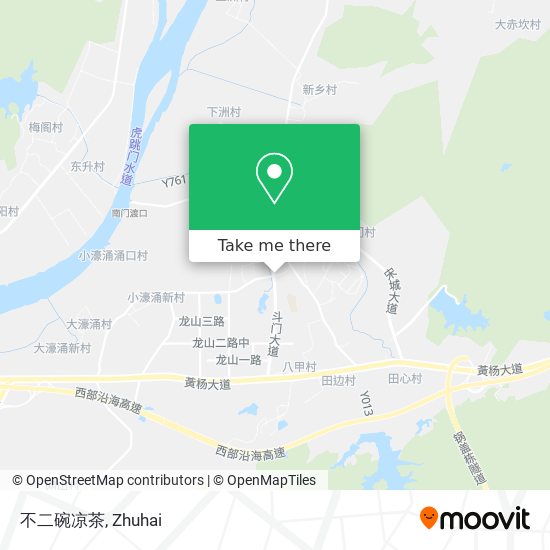 不二碗凉茶 map