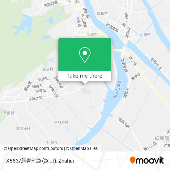 X583/新青七路(路口) map