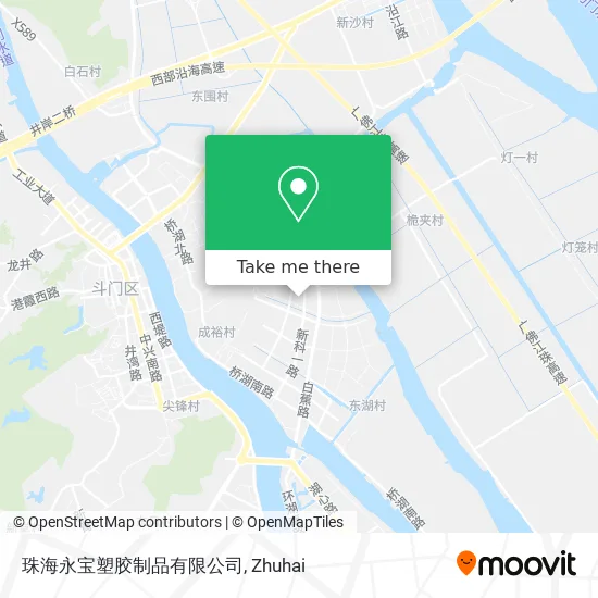 珠海永宝塑胶制品有限公司 map