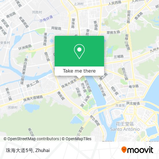 珠海大道5号 map
