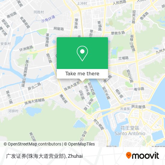 广发证券(珠海大道营业部) map