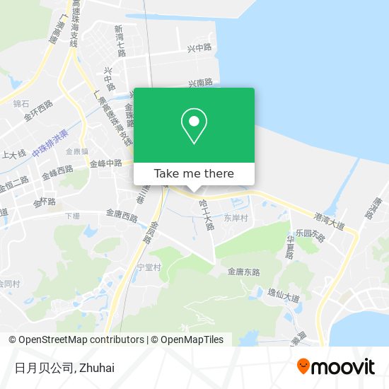 日月贝公司 map