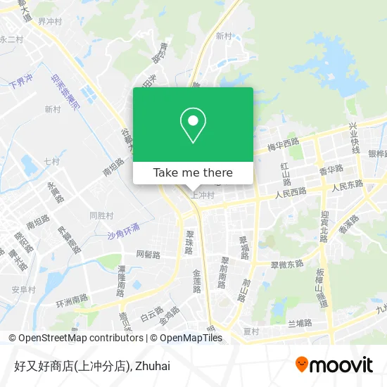 好又好商店(上冲分店) map